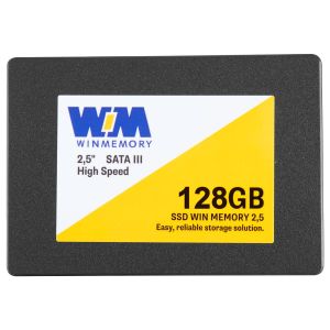 SSD 2.5 128GB SATA III WINMEMORY LEIT 560MBPS / ESCRITA 540MBPS - 49.001.0002.008