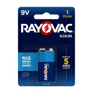 BATERIA ALCALINA 9V COM 1 20984