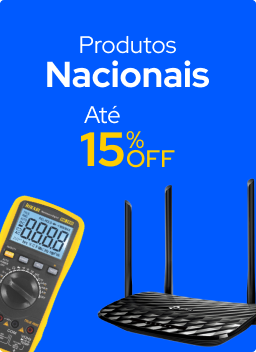 Produtos Nacionais - Até 15% off